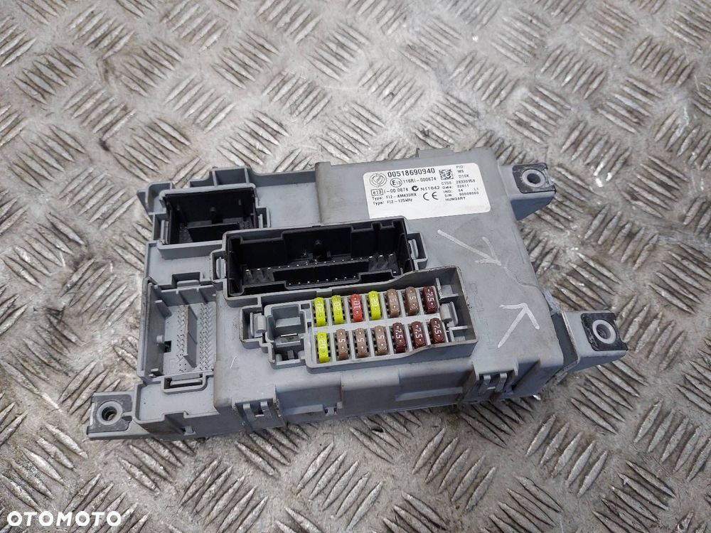 MODUŁ BSI GRANDE FIAT PUNTO I 1.3 JTD 00518690940 - 1