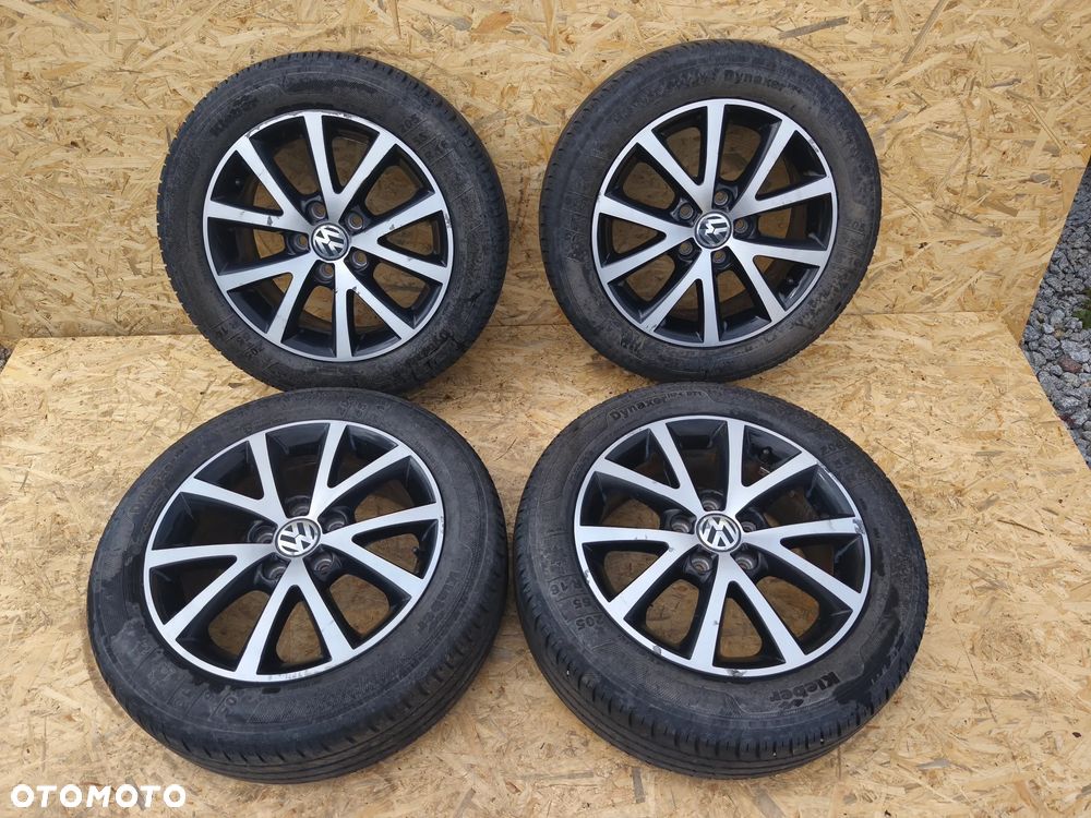 ALUFELGI KOŁA FELGI OPONY 16 CALI 5X112 205/55 16 VOLKSWAGEN GOLF VI, VII, PASSAT - 1
