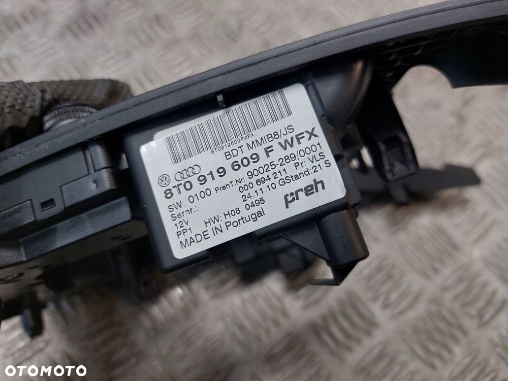 PANEL STEROWANIA MMI + RAMKA AUDI A4 B8 8T0919609F 8K0863305 - 9