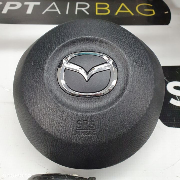 MAZDA CX3 DESKA ROZDZIELCZA KONSOLA KOKPIT PULPIT PODUSZKI AIRBAG AIR BAG PASY KIT SET - 7