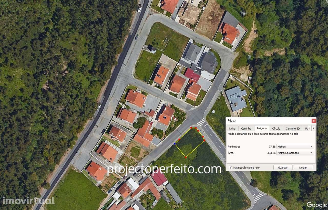 Lote de Terreno  Venda em São Félix da Marinha,Vila Nova de Gaia - Grande imagem: 2/2