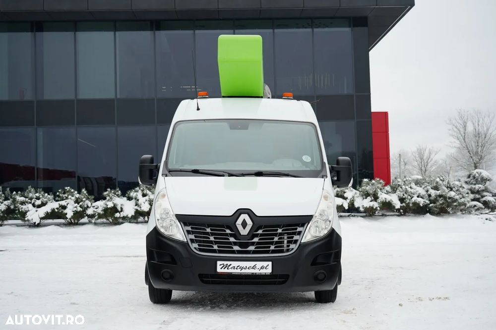 Renault MASTER / AERIAL / Platformă de lucru aeriană Elevateur 142 TPF - 14 m / MAX 265 kg / TABLĂ / - 6