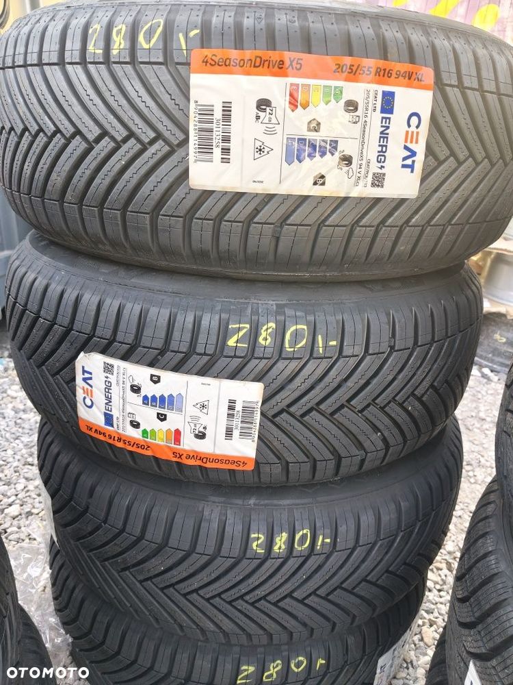 Nowe opony całoroczne wielosezonowe 205/55/16 CEAT Najnowszy model 2026r