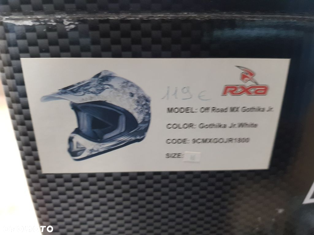 Kask dziecięcy Richa RXA off-Road Cross Enduro Rozmiar M 52 - 10