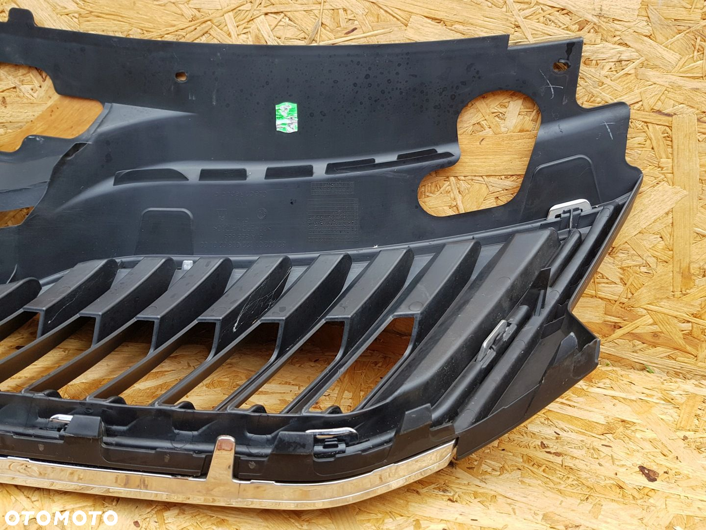 SKODA RAPID 12- ATRAPA GRILL KRATKA ZDERZAKA PRZEDNIEGO CHROM 5JA853668 - 7