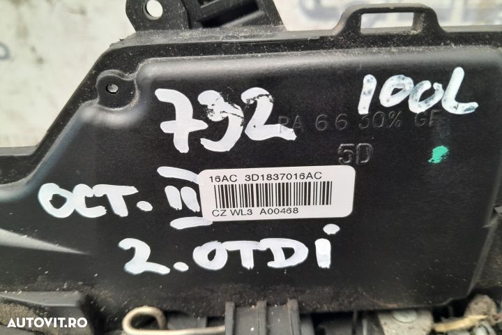 Broasca usa fata dreapta 3D1837016AC Skoda Octavia 2 [2004 - 2008] Co - 2