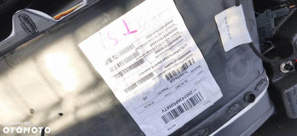 Boczki drzwi VW Touran LIFT boczek tapicerka drzwi lewy przód prawy przód lewy tył prawy tył wszystkie części - 10