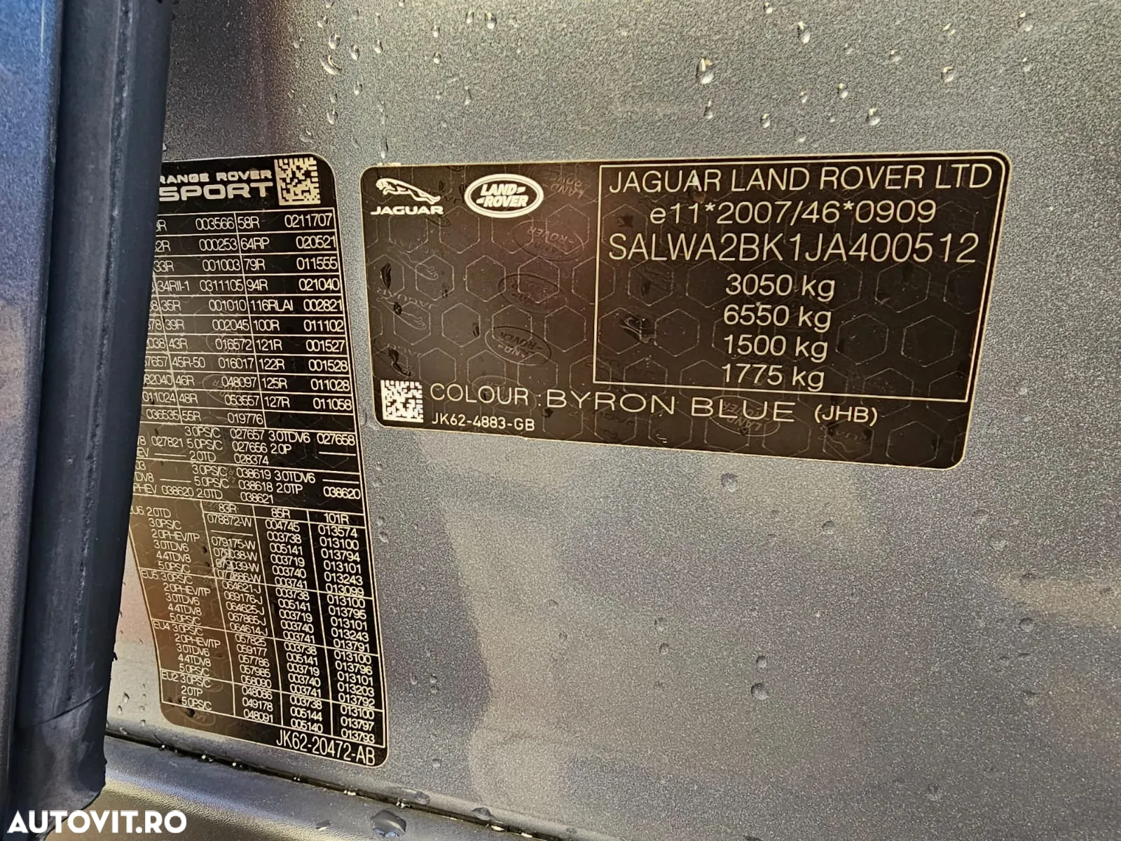 Land Rover Range Rover Sport 3.0 I SDV6 HSE - 28