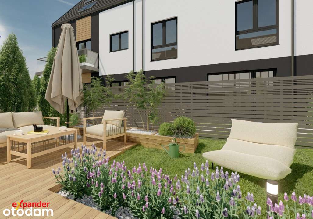 Gotowe 2 pokoje z ogrodem | 52,5 m² | 2 miejsca postojowe