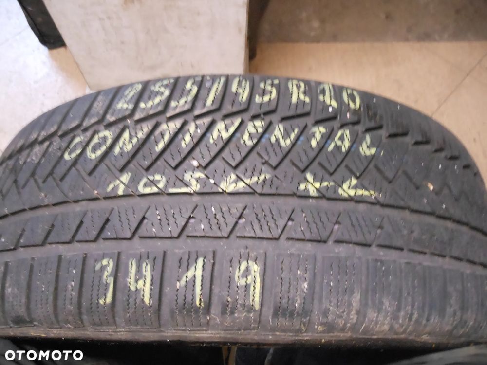 Opona pojedyńcza 255/45r20 continental winter contact ts850p 6,7mm zima - 1