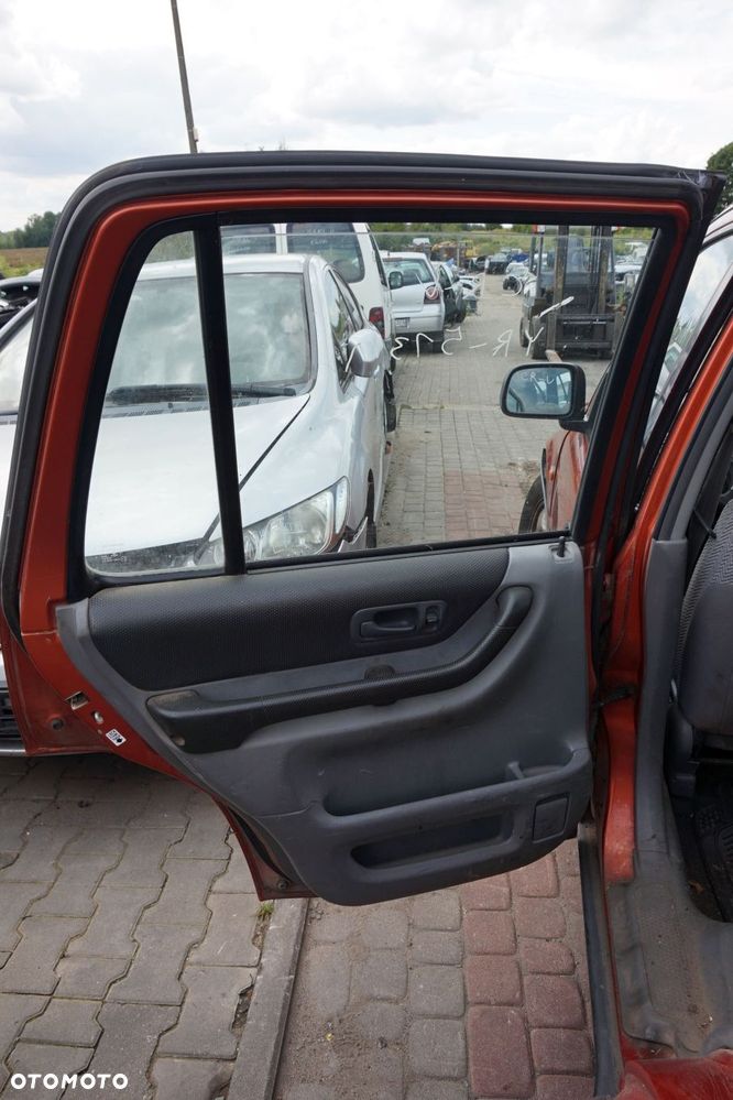 DRZWI TYLNE LEWE CRV CR-V I   POMARAŃCZOWY HONDA 1995-2001 - 8