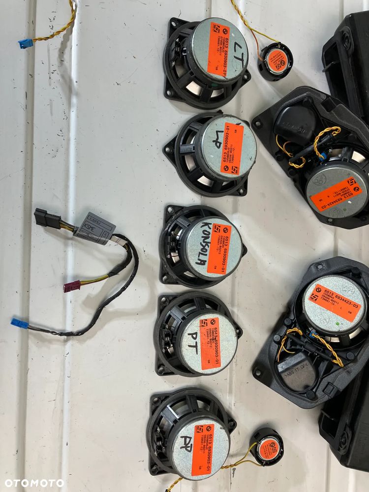 Zestaw nagłośnienia LOGIC7 BMW E61 głośniki wzmacniacz L7 - 7