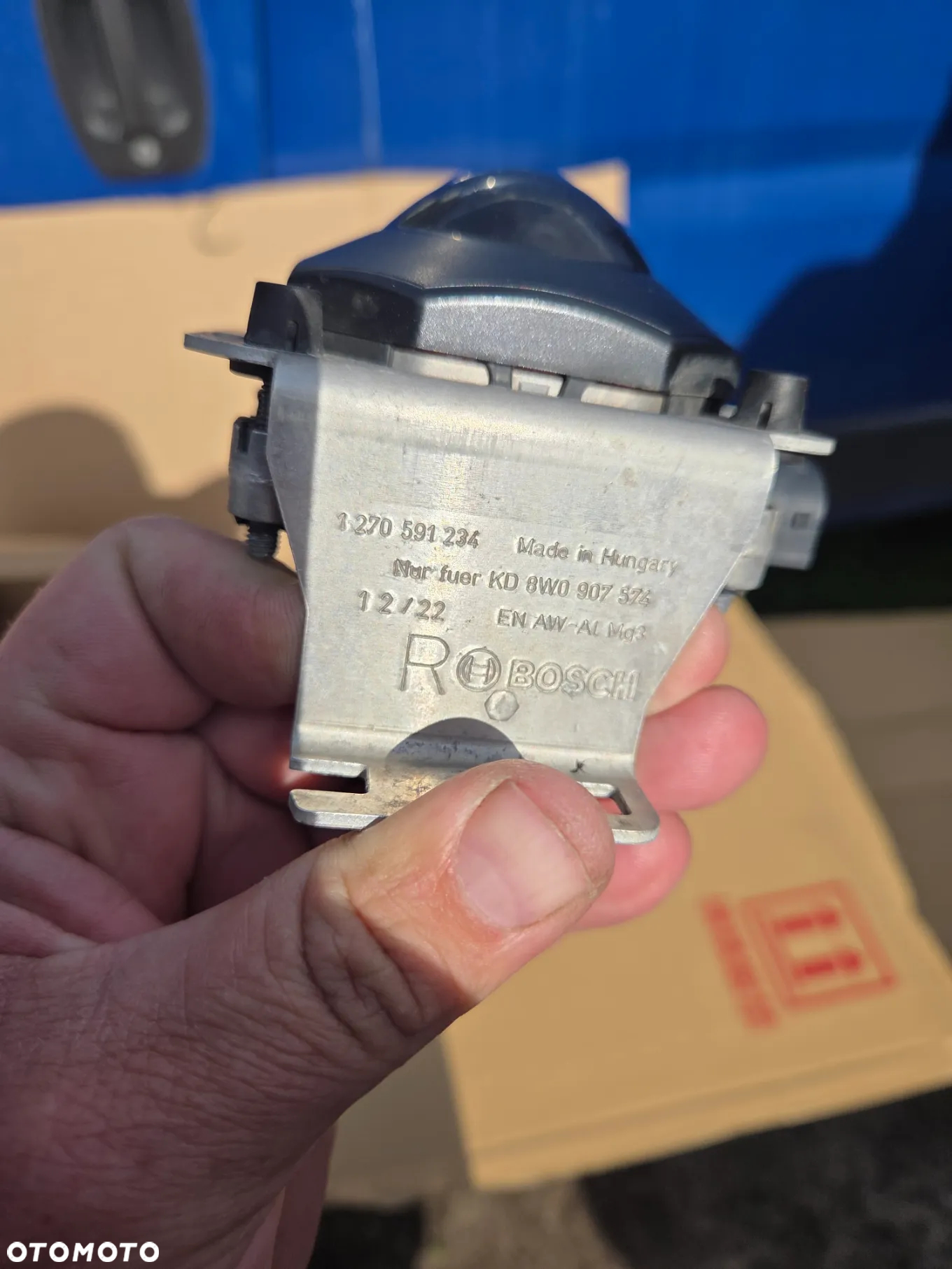 Prawy Radar Sensor Distronic ACC Audi A4 S4 RS4 B9 A5 S5 RS5 F5 8W0907561C 8W0907574 - 4