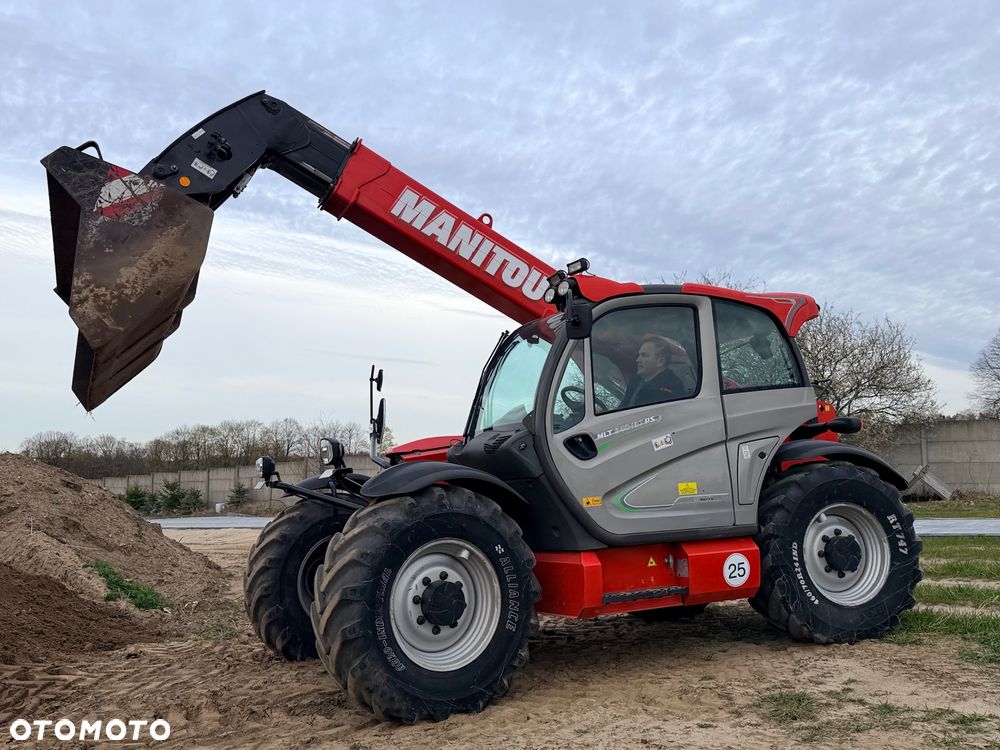 Manitou Manitou Ładowarka teleskopowa Manitou Mlt 840 137 PS łyżka widły Merlo 42.7 TF 737 130 Jcb 541-70 Bobcat TL 38.70 rolnicza budowlana KLIMA 841-145 PS+ zaczep hydr 625 630 635 733 737 741 742 841 850 961 - 32