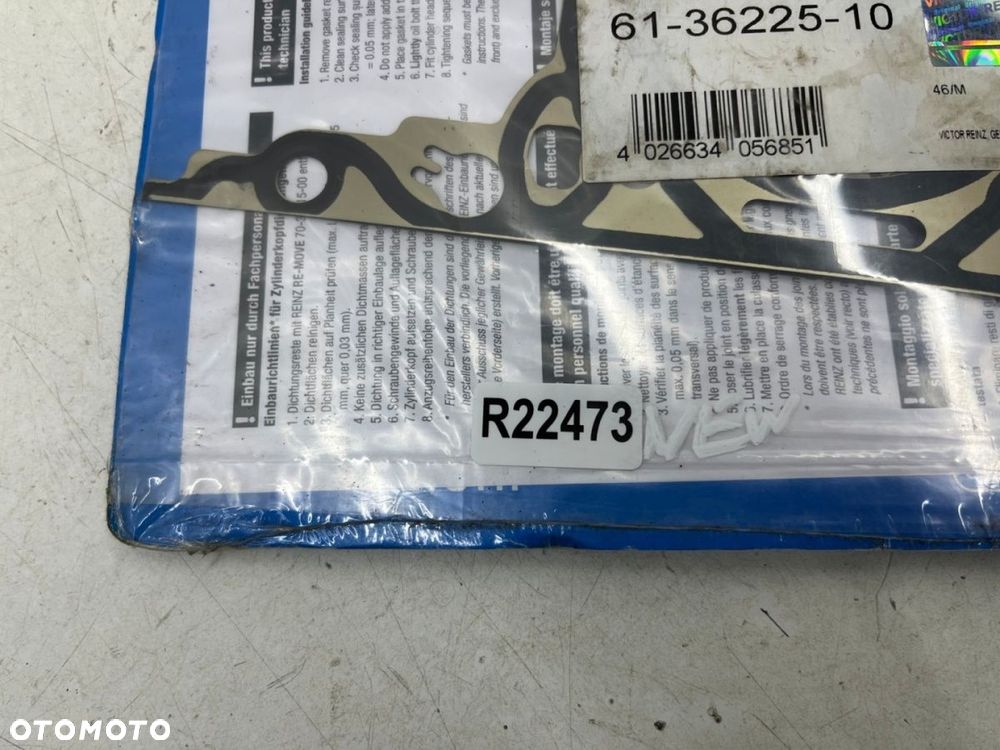 Uszczelka głowicy cylindrów Opel Astra Combo Corsa Meriva Tigra 1.4b 1.2b Victor Reinz 61-36225-10 - 5