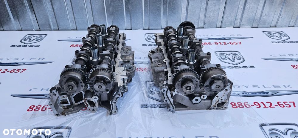 DODGE DURANGO III LIFT 2017- 3.6 V6 Kompletna głowica prawa lewa Wałki głowicy 04893810AF 04893811AF - 1