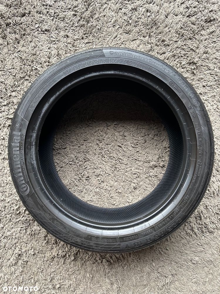 2022r Para dwie sztuki 225/45/18 R18 91Y opony letnie Continental Contisportcontact 5 SSR Runflat RSC Radom lato BMW F30 - 3
