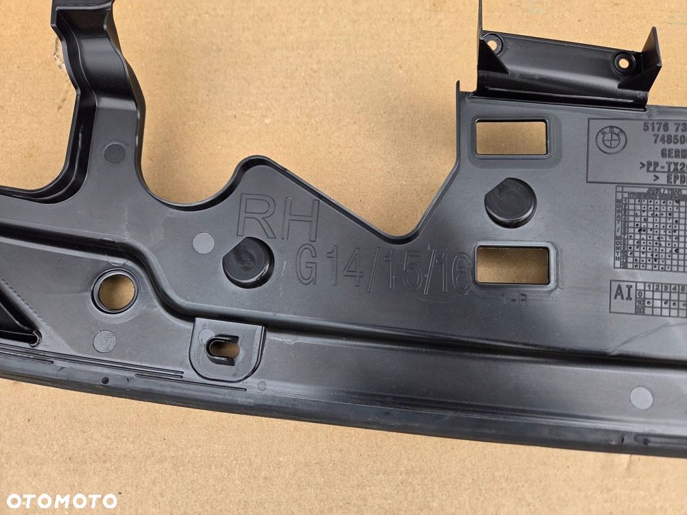 bmw m8 f91 f92 f93 g14 g15 g16 maskownica błotnika prawy przód 7371510 - 3