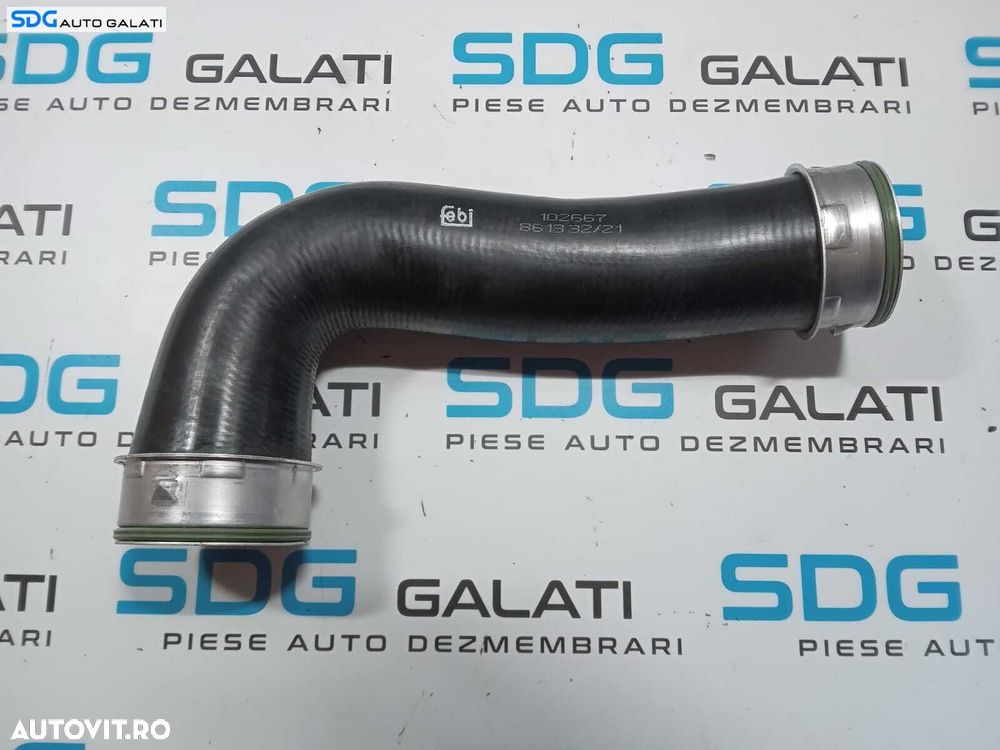 Furtun Conducta Tub Presiune Aer Intercooler Volkswagen Golf 5 1.9 TDI BKC BRU BXF BXE 2004 - 2008 Cod 102667 [257M8] - 2