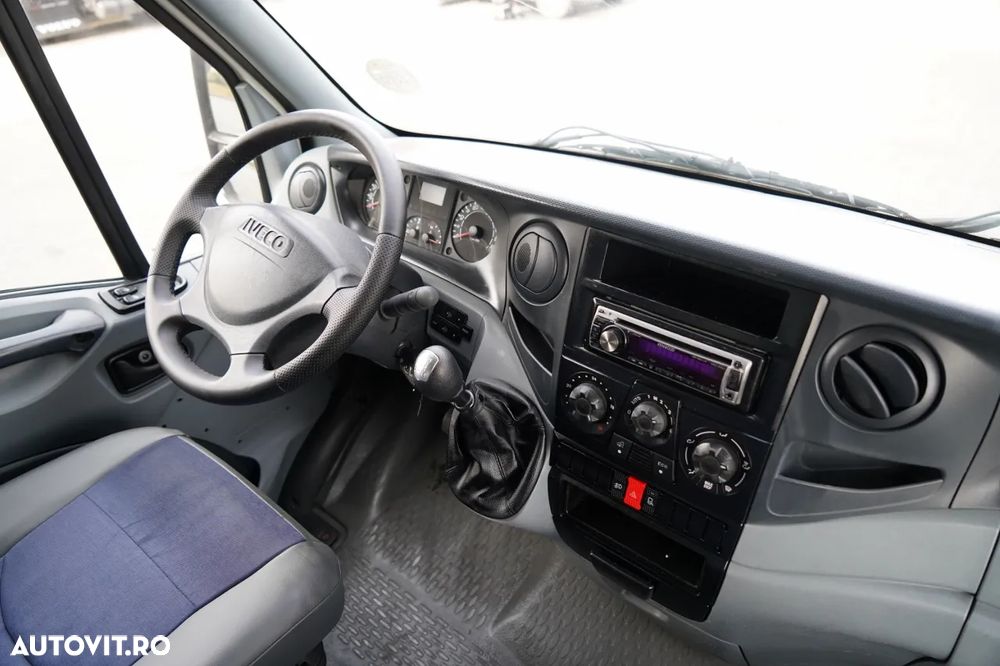 Iveco DAILY 35-150 / CONTAINER 4.3 m / 750 KG RIDICARE / DUBLU / IMPORTAT - 24