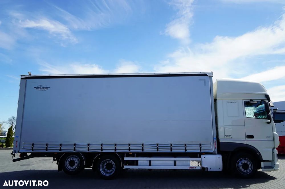 DAF XF 480 / SOLÓWKA / SSC / MEGA / I PARK-COOL / 6X2 / PUNTE RELAXABILĂ / ACOPERIȘ RELAXABIL / ȘINCĂLARE BOGIE / - 15