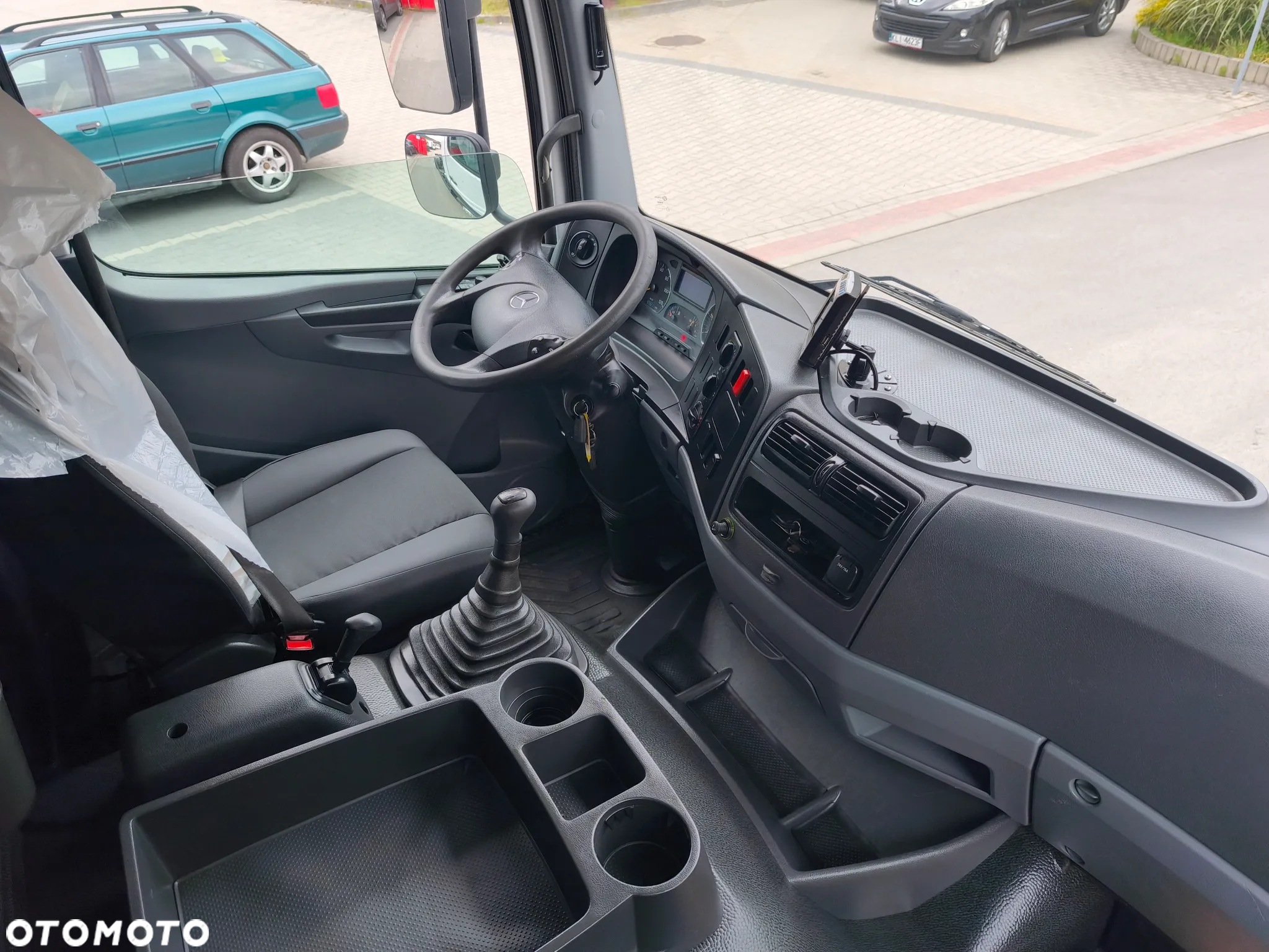 Mercedes-Benz Atego 1629  rama do zabudowy poduszka obsługa silnika - 11