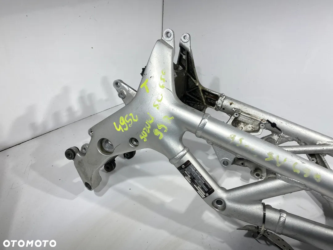 Rama dokumenty Suzuki SV 650  1999R Prosta - 6