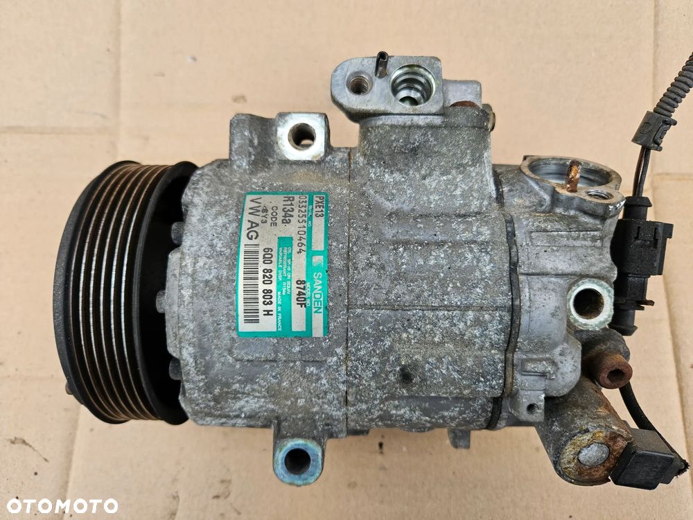 VW Polo Skoda Fabia  Seat Ibiza 1.4 16V kompresor sprężarka klimatyzacji 6Q0820803D 6Q0820803H  6Q0820803RR - 1