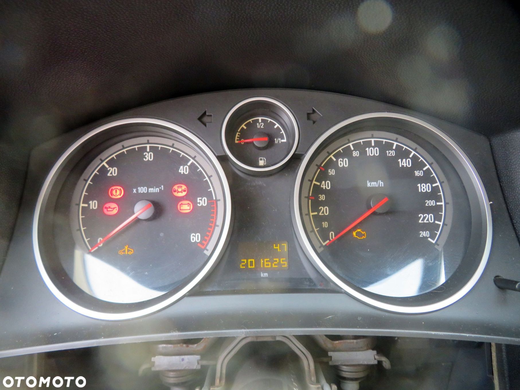 ZESTAW STARTOWY ODPALENIA ASTRA III H 1.9 CDTI 13198908 13206754 OPEL 2004-2006 - 1