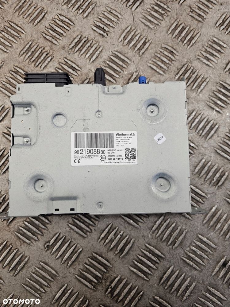 peugeot 308 t9 lift 19r moduł radio nawigacja 9821908880 - 6