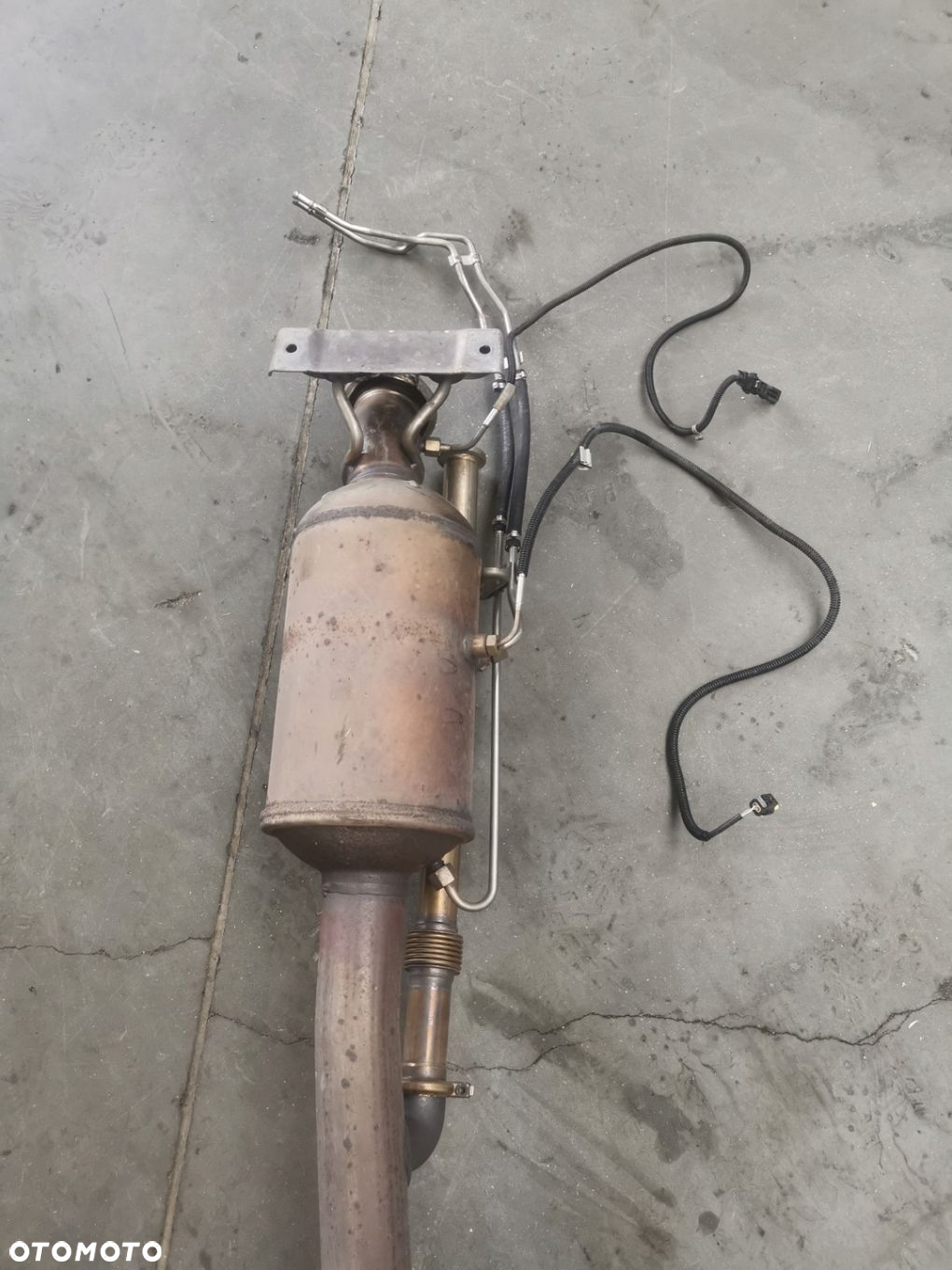 Mercedes Benz A W176 TŁUMIK WYDECH ORYGINAŁ 2.2 CDI DPF KAT A1764910101 - 3