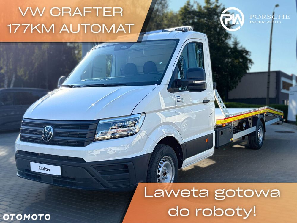 Volkswagen Crafter 35 Podwozie z pojedynczą kabiną silnik: 2,0 l EU6 SCR 177 KM / skrzynia biegów: Przedni napęd automatyczna 8-biegowa rozstaw osi: 4490 mm - 2