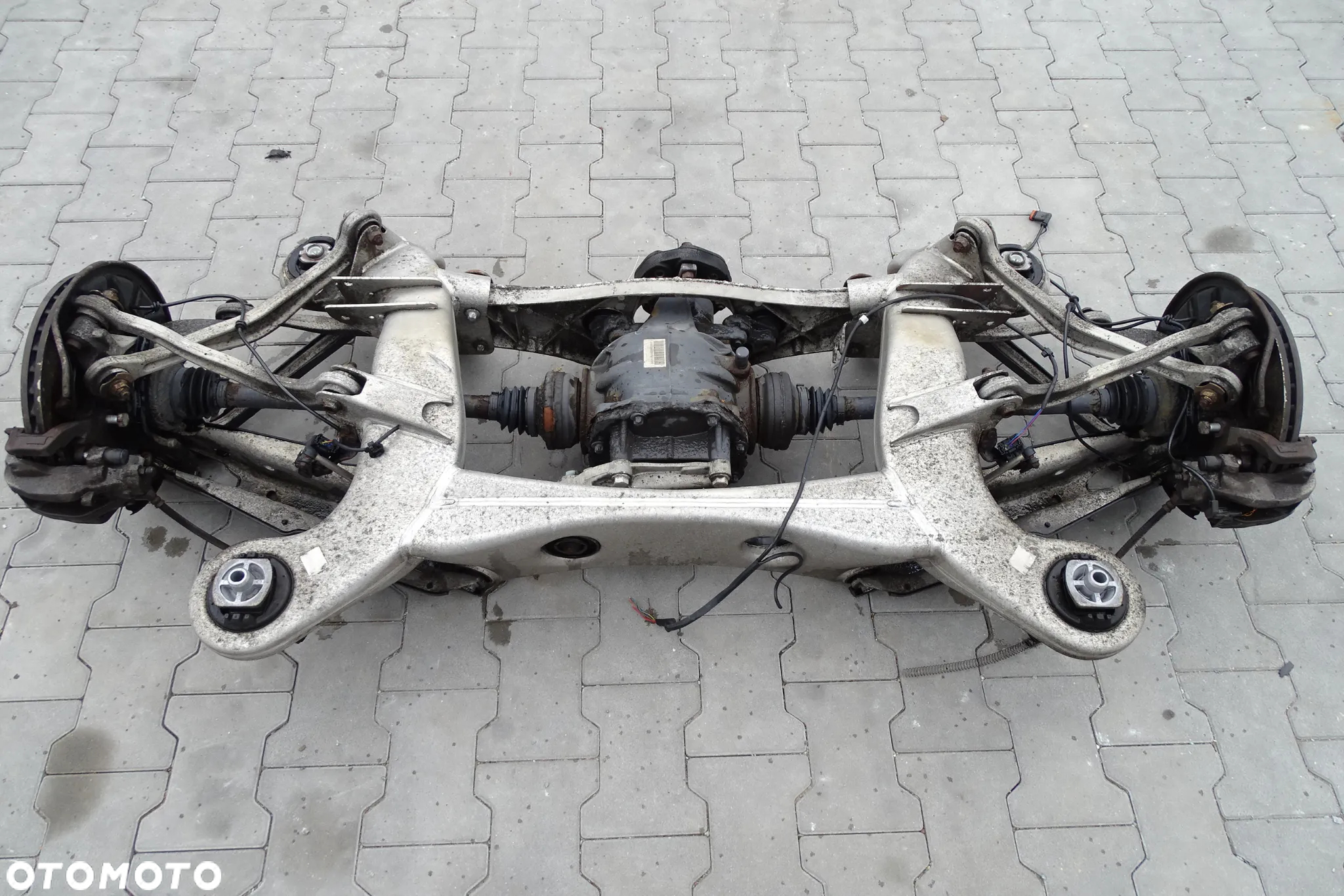 SANKI TYŁ KOMPLETNE MOST DYFER MERCEDES CL W216 5.5 A2163503300 CL500 - 6