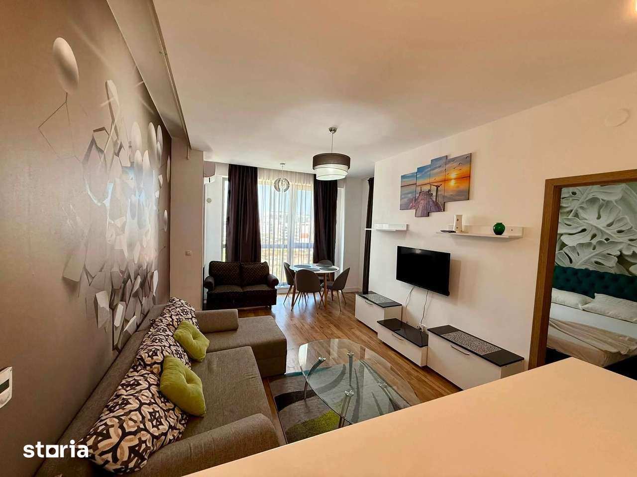Apartament 2 camere | Complex Onix Blue | 55 mp | Mobilat Utilat — fotografia 3