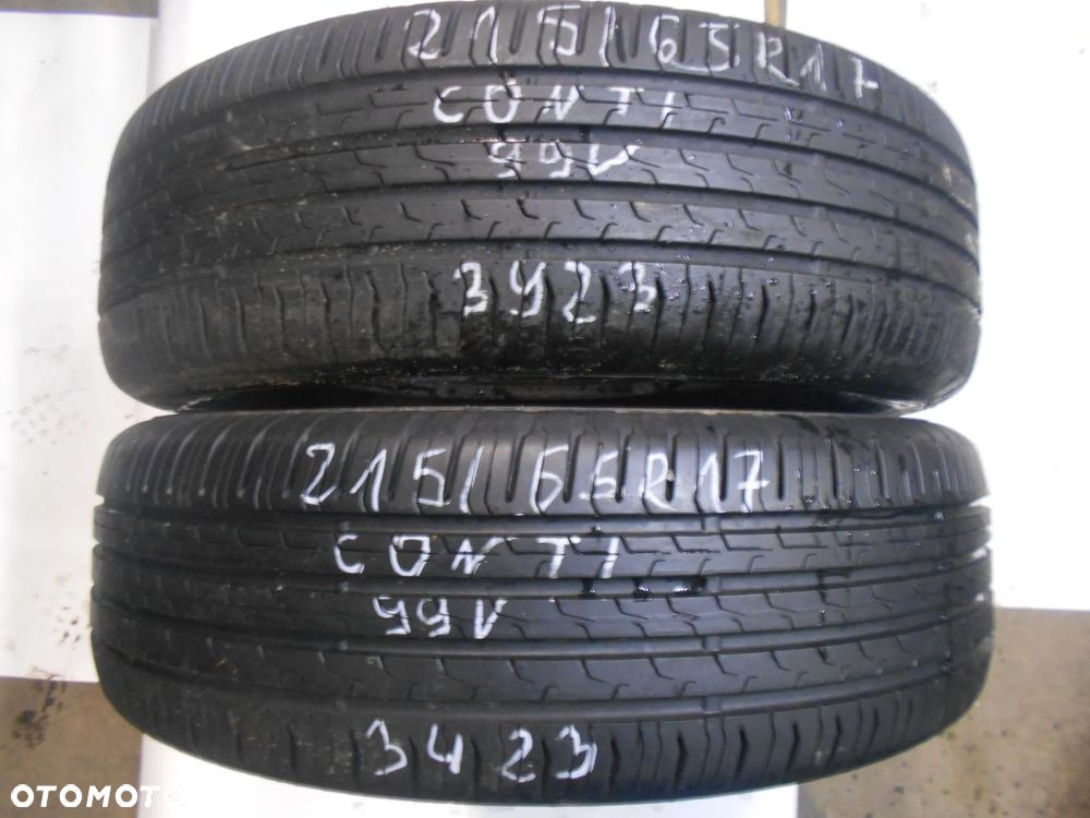 OPONY 215/65R17 CONTINENTAL ECO CONTACT 6 DOT 3923 7.3MM - 1