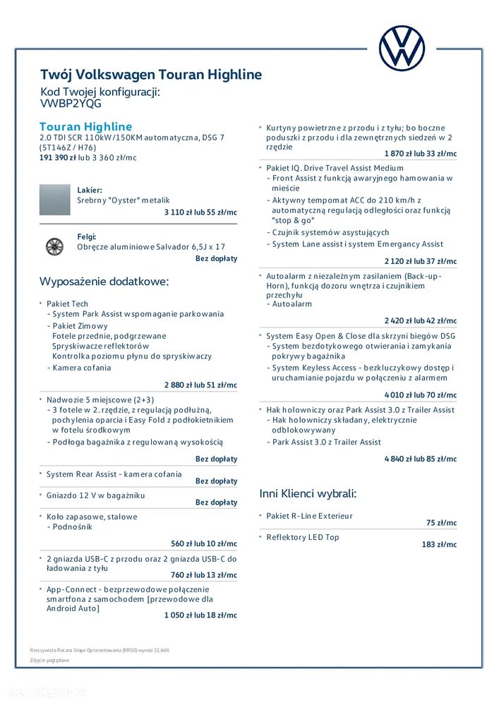 Volkswagen Touran 2.0 TDI BMT Highline DSG - 7