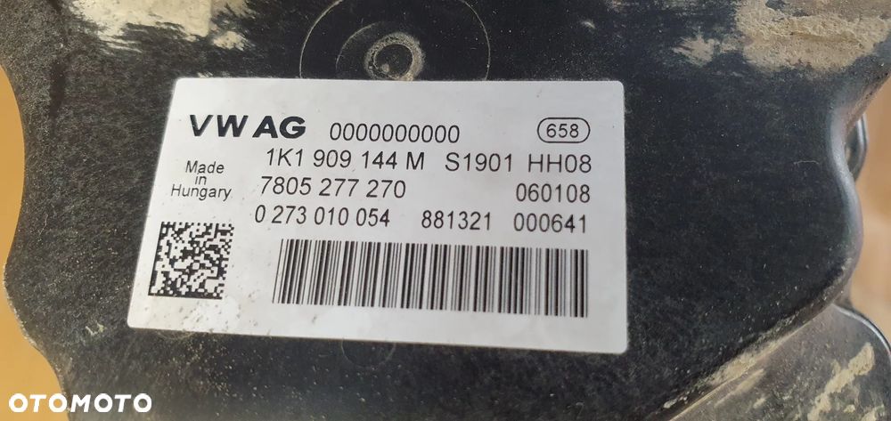 Silnik maglownicy wspomaganie elektryczne VW Passat B6 1K1909144M - 8