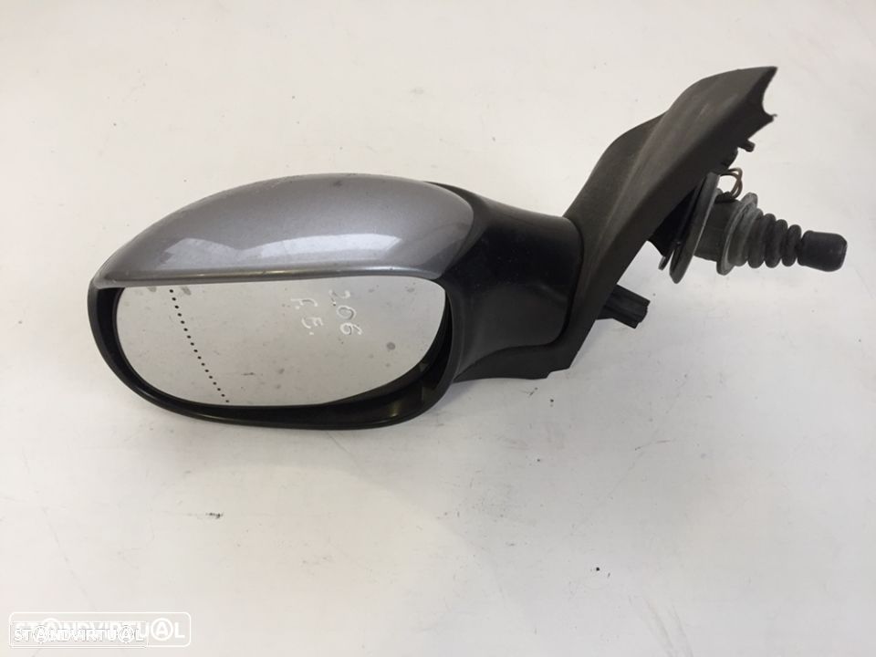 espelho retrovisor manual esquerdo peugeot 206 - 1
