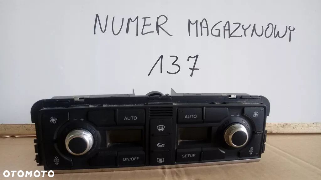 PANEL KLIMATYZACJI AUDI A8 D3 4E0820043F - 1