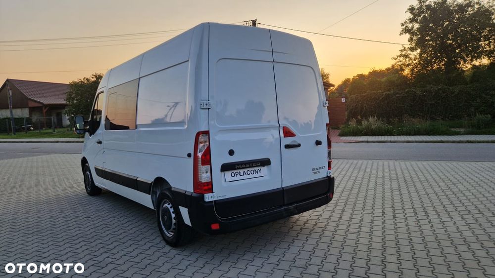 Renault MASTER L2H2 Klima Elektryka Tempomat Kamera Dubel Kabina Brygadówka 7os. Serwis - 5
