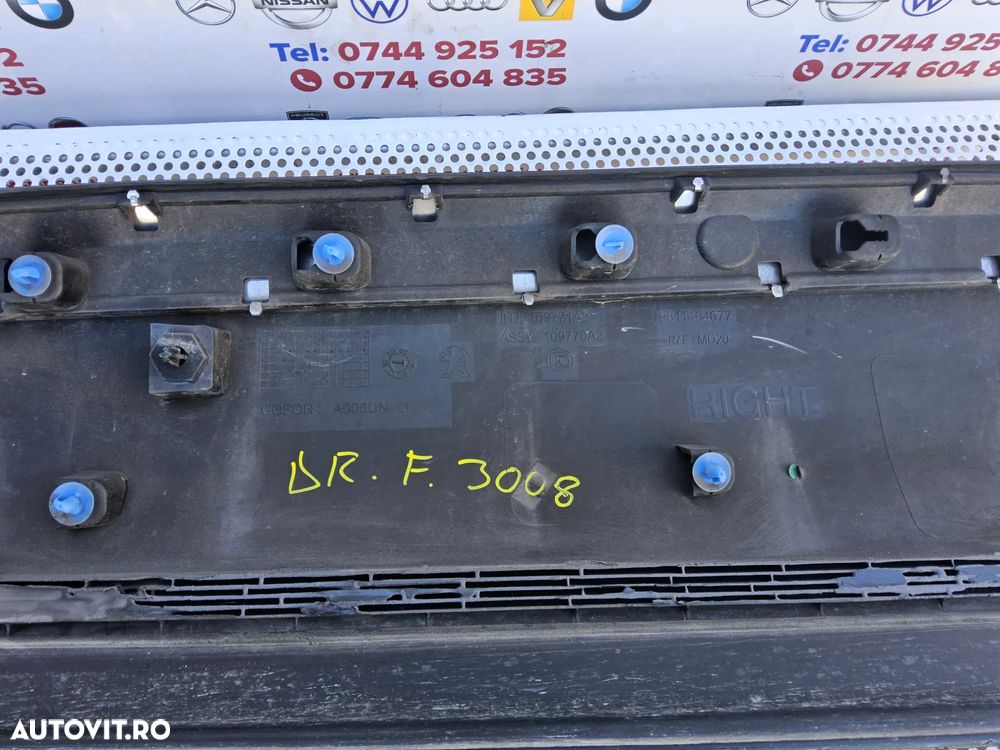 Bandou usa Peugeot 3008 an 2016-2024 bancuri usi fata spate stânga dreapta cod 9811404577 9811403377 9811404077 - 9