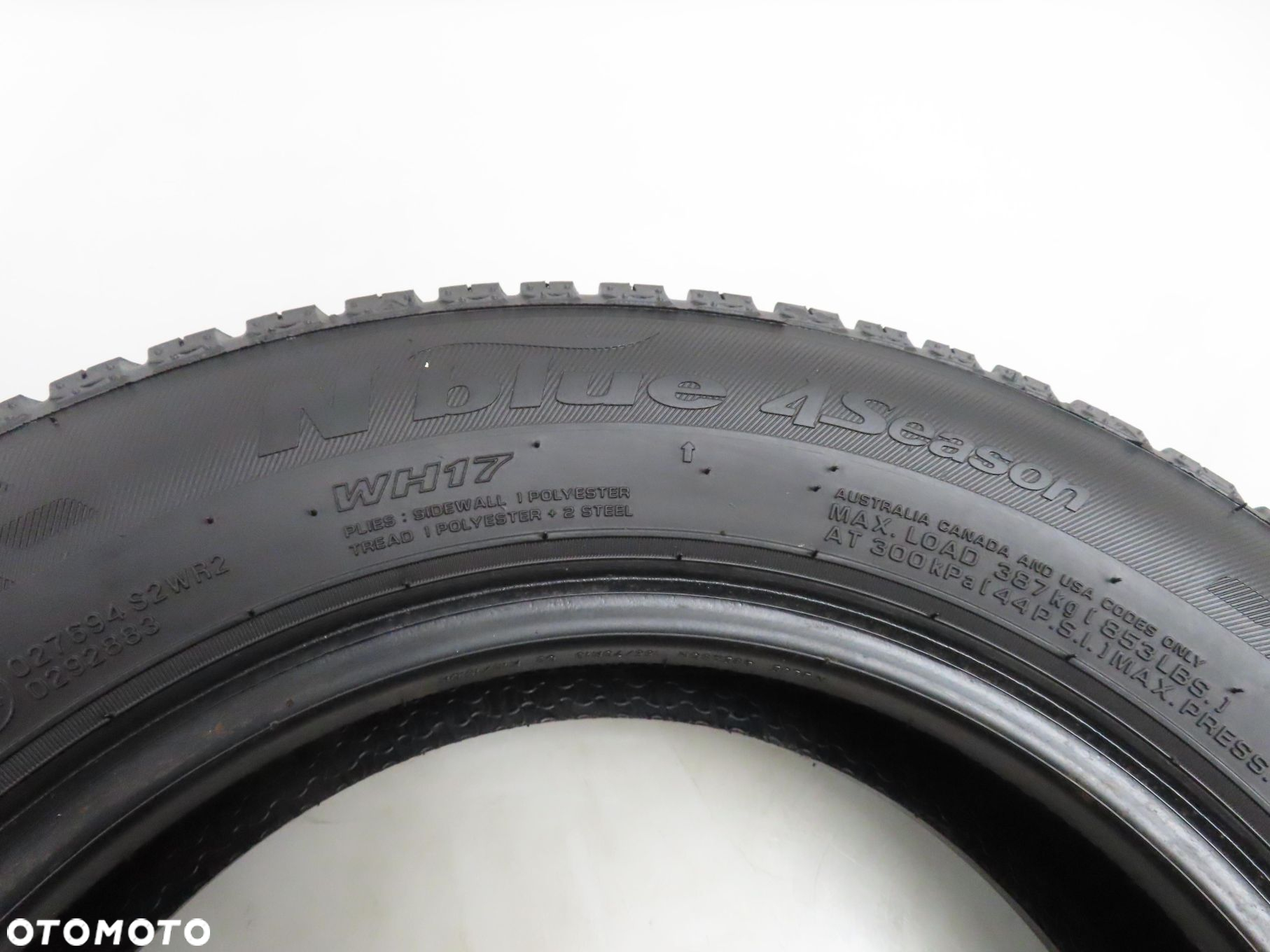 2x 155/70R13 OPONY CAŁOROCZNE Nexen N'Blue 4Season 75T - 3