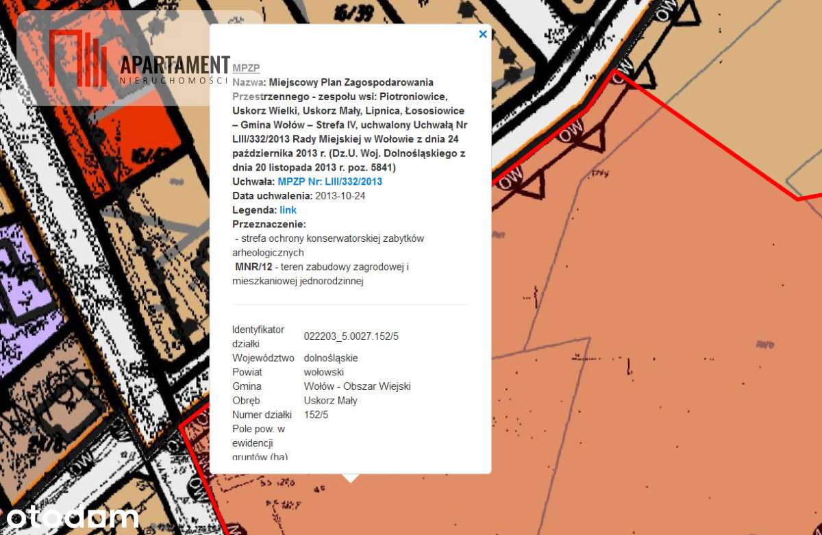 Działka budowlana/mpzp/Uskorz Mały - Pełny obrazek: 5/8