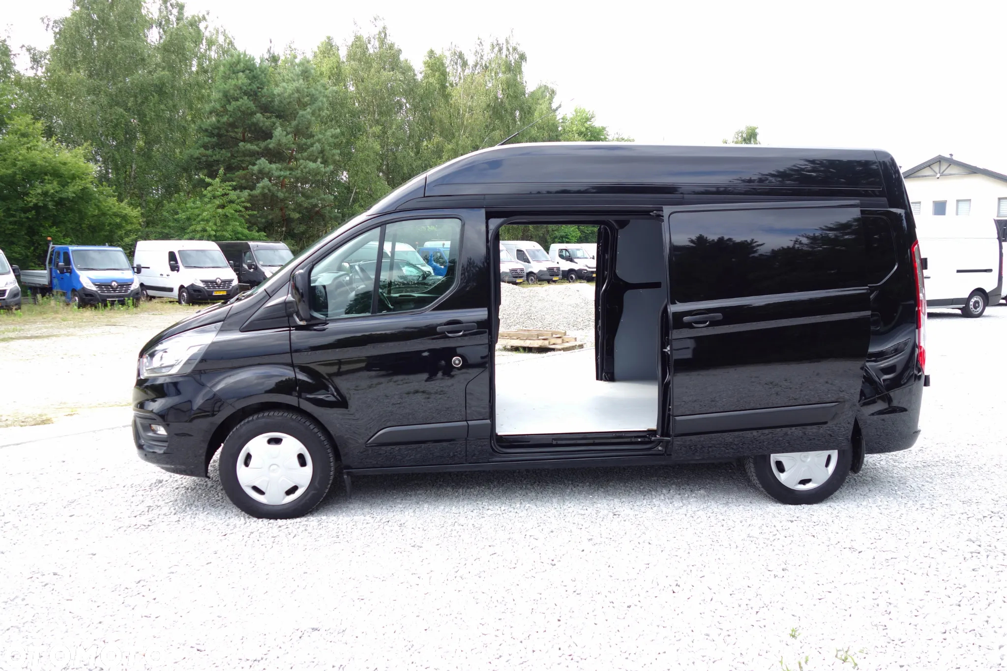 Ford Transit Custom Automat 2.0 Ecoblue 130 KM L2H2 Klima Webasto 2 x Drzwi Boczne - 2