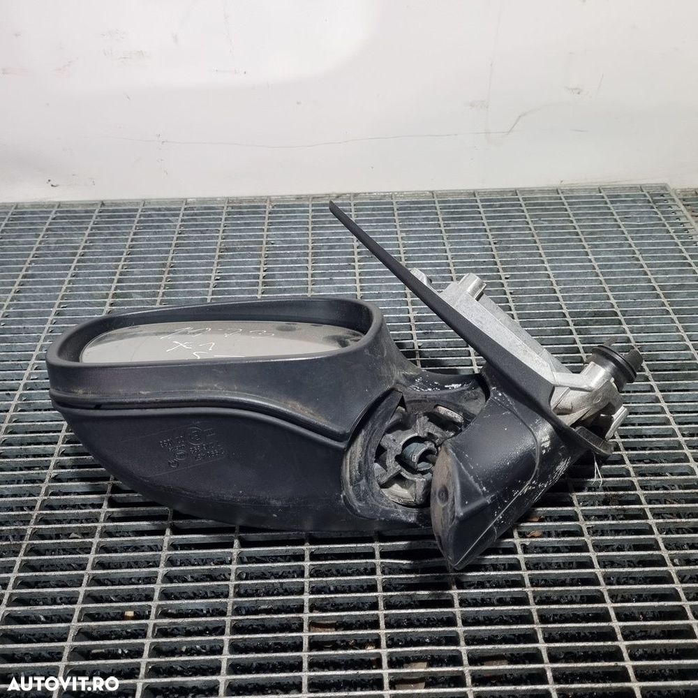 Oglinda stanga BMW X1 E84 2009 - 2015 5 Usi NEGRU (1173) Fără rabatare electrică SE ... - 5