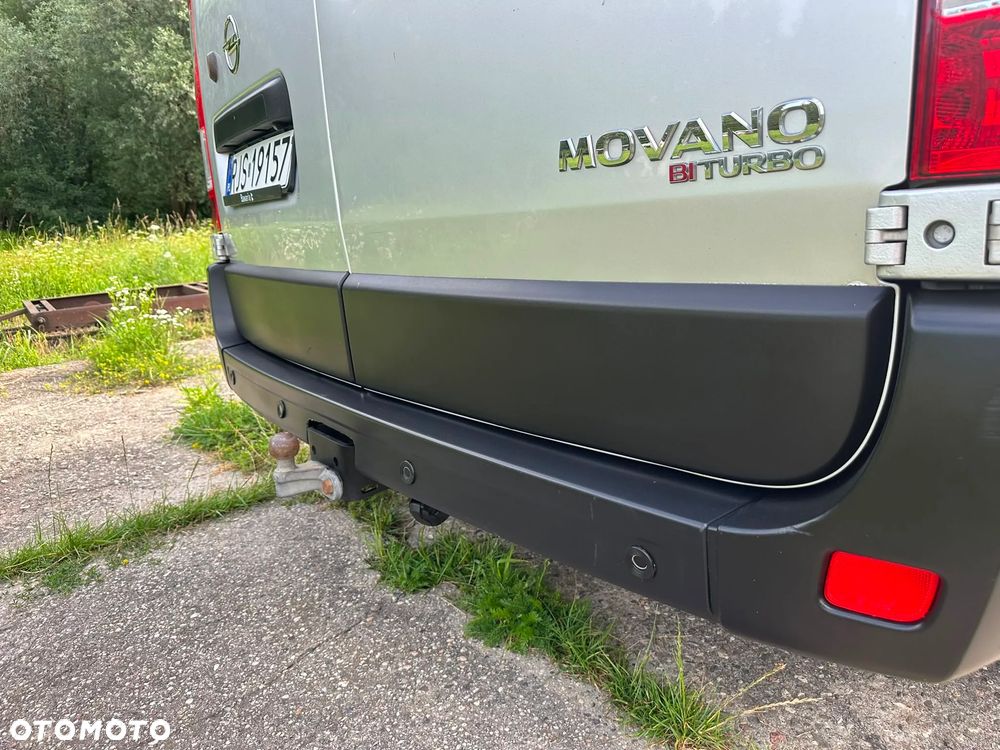 Opel Movano BRYGADÓWKA 6-osób 2.3 diesel 170 kM UDOKUMENTOWANY NISKI PRZEBIEG 90tyś. EURO 6! 2018rok BEZWYPADKOWY! - 24