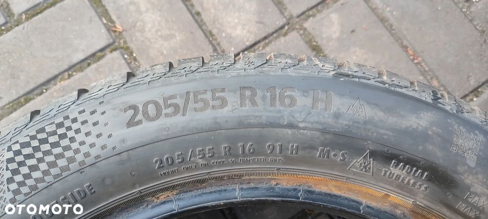 OPONY 205/55R16 CONTINENTAL WINTERCONTACT TS 860 S SSR  (RSC) (2821 ZIMA 6mm 2 SZTUKI PARA - 7