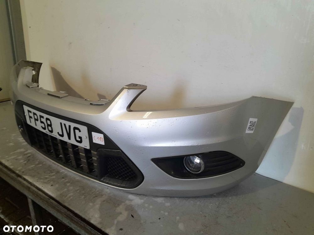 @ ZDERZAK PRZÓD PRZEDNI RS ST FORD FOCUS MK.2 2 II LIFT FL 03 SREBRNY HALOGENY - 3