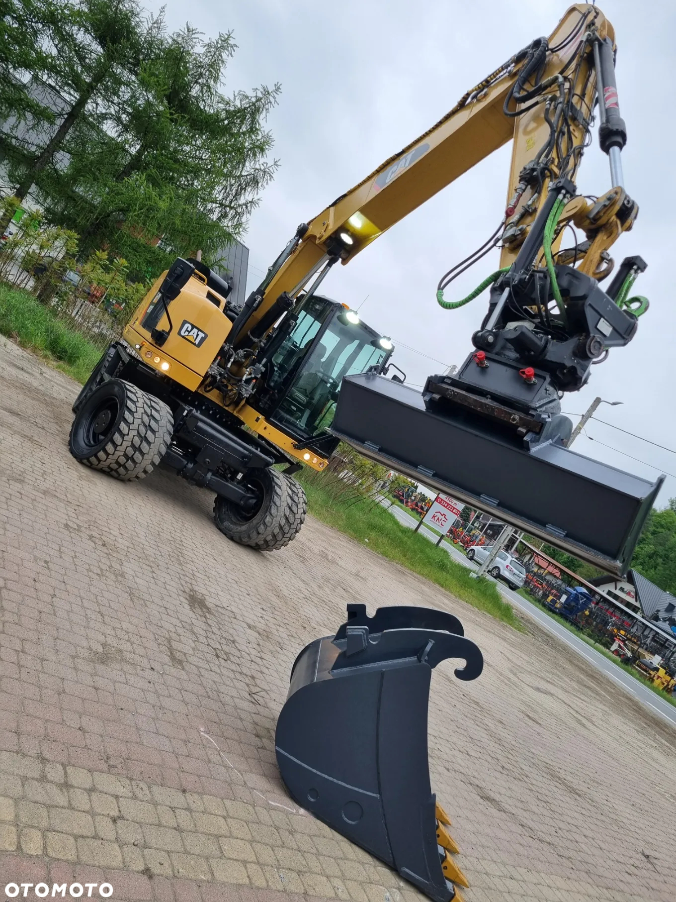 Caterpillar M317F Koparka Gąsienicowa 19 ton z Głowicą Obrotowo-Uchylną Steelwrist X20 Jak Nowa Z Norwegii - 3