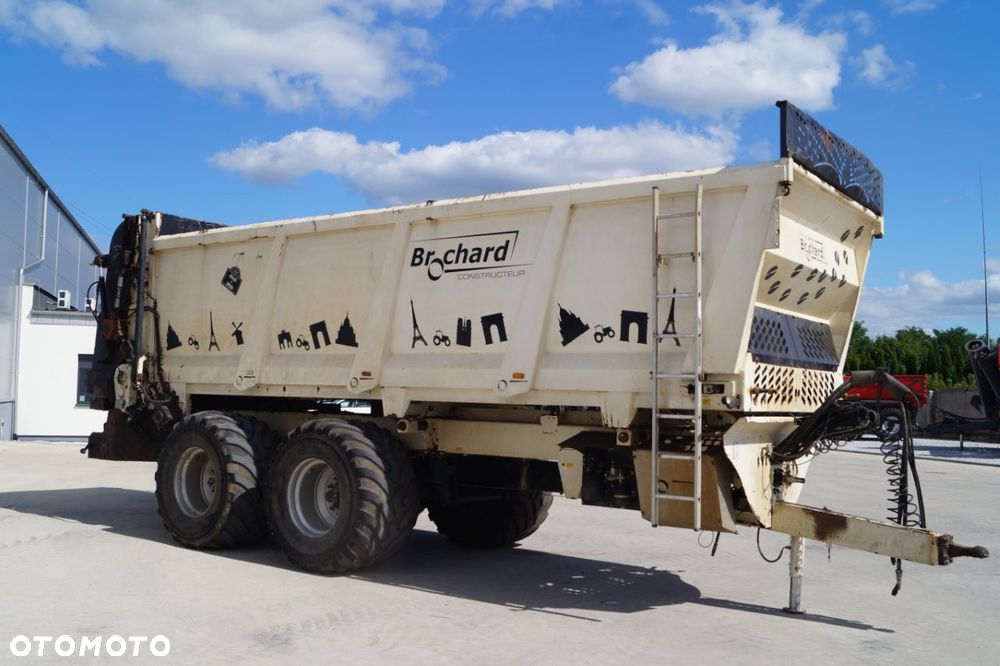 Brochard Rozrzutnik Obornika EV2200 Poziomy 16 Ton - 7